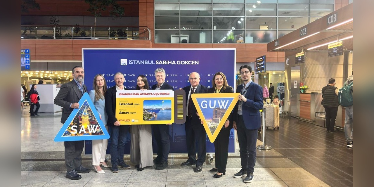 Pegasus Havayolları, İstanbul'dan Atırav'a Direkt Uçuşlara Başladı