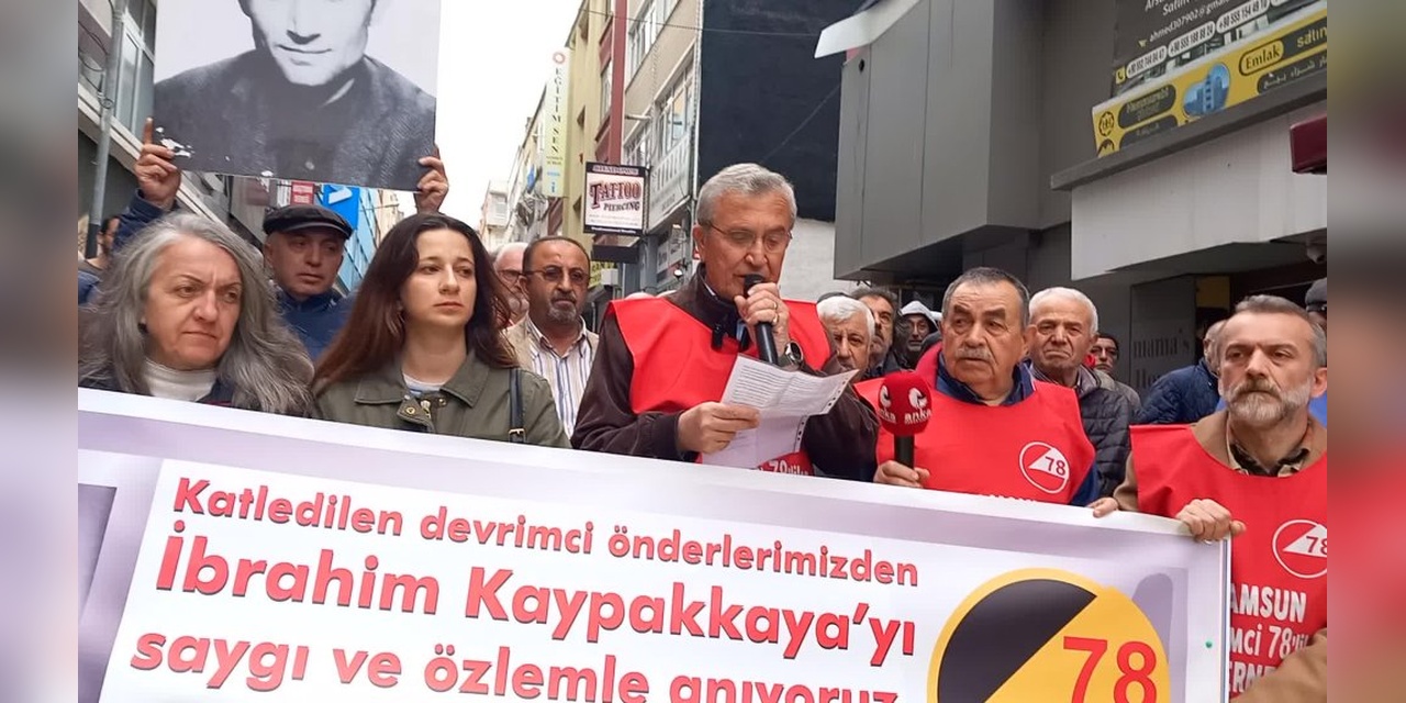 Samsun'da İbrahim Kaypakkaya Anıldı