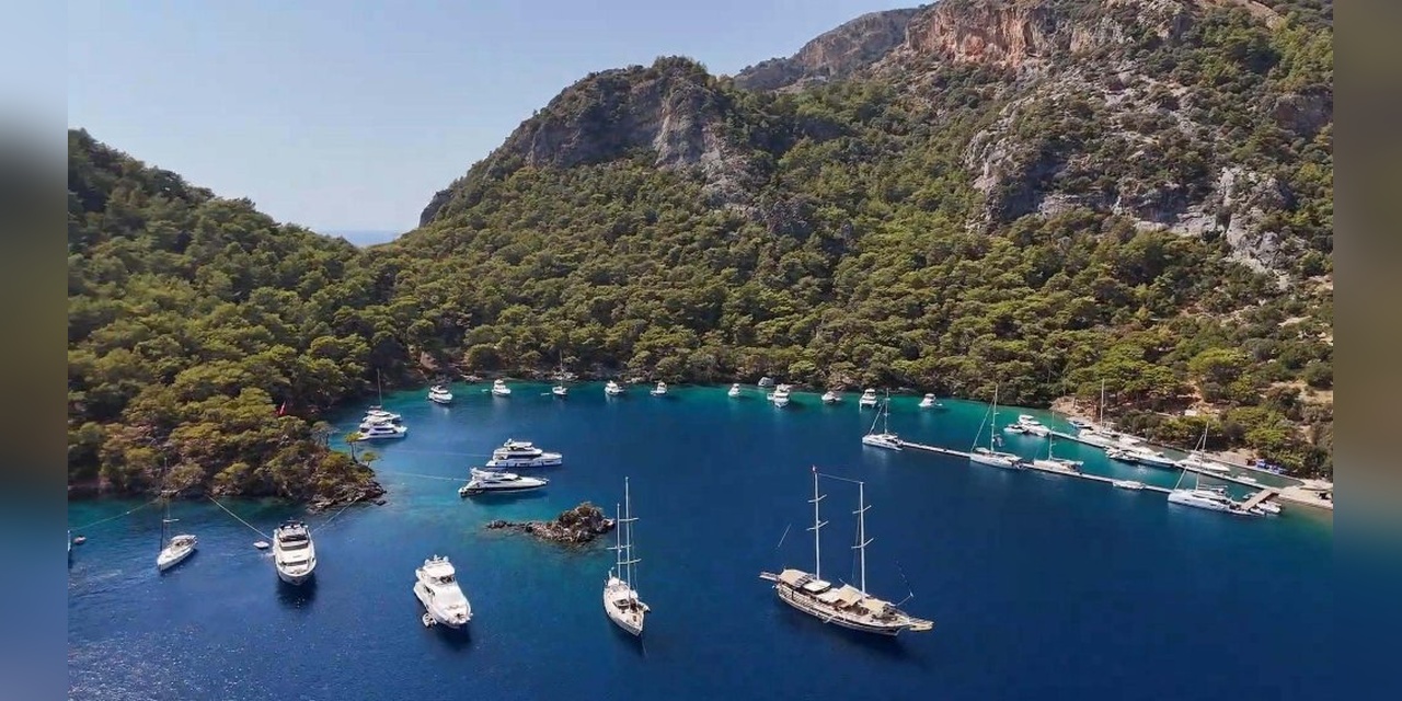 Göcek koylarında deniz kaplumbağaları için müzik yasağı