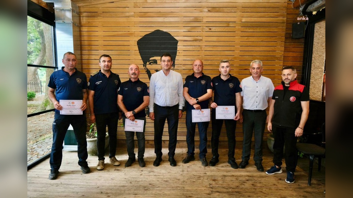 Giresun Belediye Başkanı Köse, Karabük yangınında görev alan itfaiye ekibini ağırladı