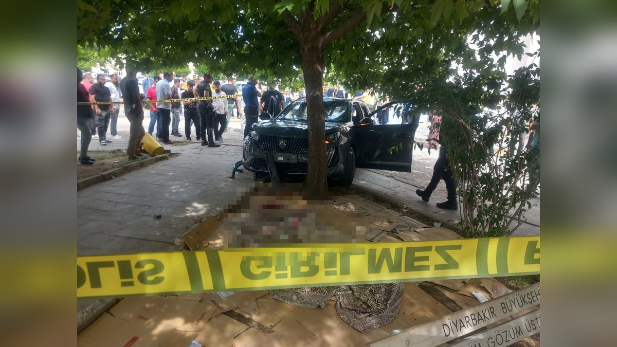 Diyarbakır'da hastane bahçesinde kaza: 1 ölü