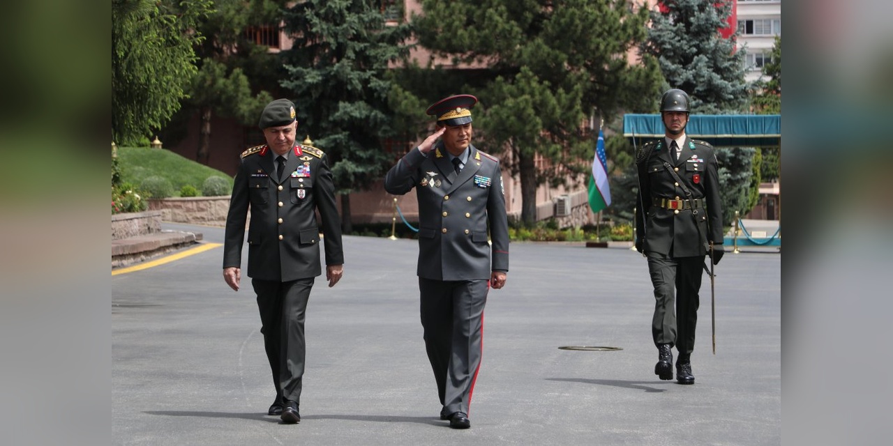 Orgeneral Gürak, Özbekistan Genelkurmay Başkanı İminov'u ağırladı