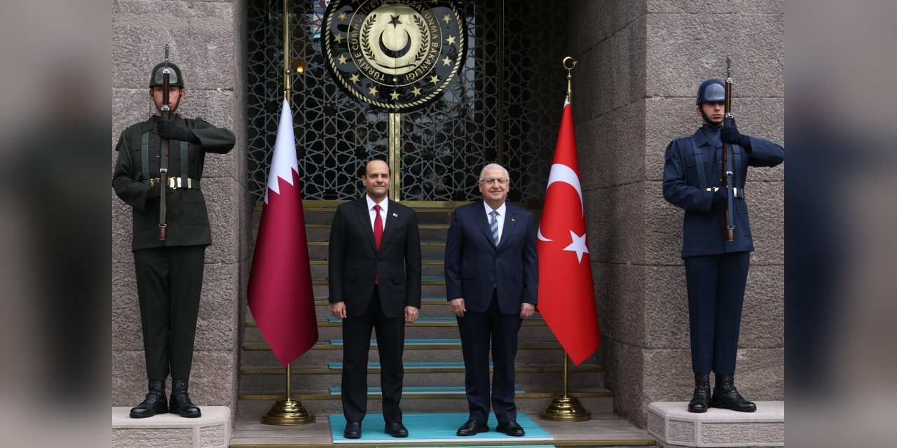 Bakan Güler, Katarlı Bakan Al Sani ile görüştü