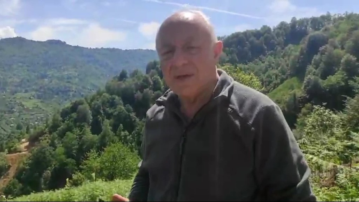 Artvin'de emekli öğretmenin Osmanlı tapulu arazisi tahrip edildi