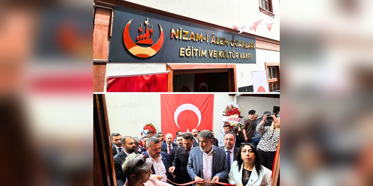Milli Yol Partisi Genel Başkanı Çayır, Nizam-ı Âlem Ocakları Genel Merkezi'nin Açılışında: 'Milli ve Manevi Değerler Merkezi'