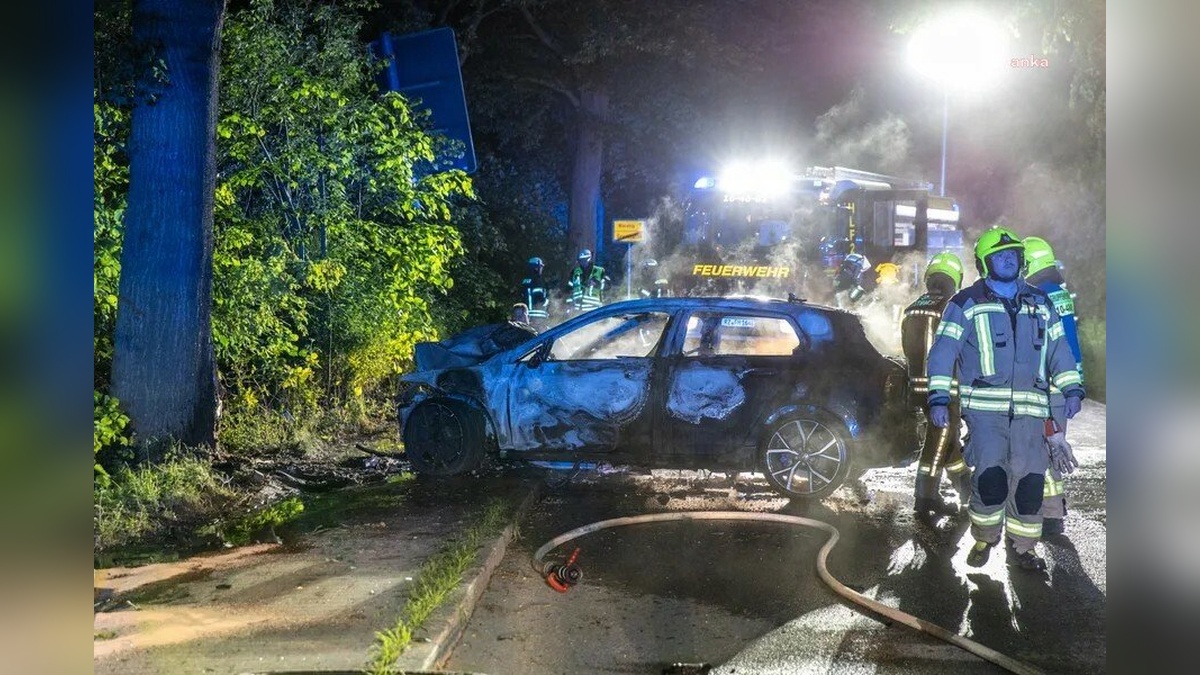 Geesthacht'ta feci kaza: 1 ölü, 1 ağır yaralı