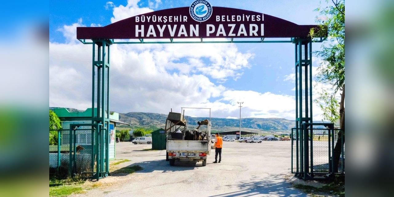 Eskişehir Büyükşehir Belediyesi Hayvan Pazarı'nda Kurbanlık Satış Yerleri 20 Mayıs'ta Açılıyor