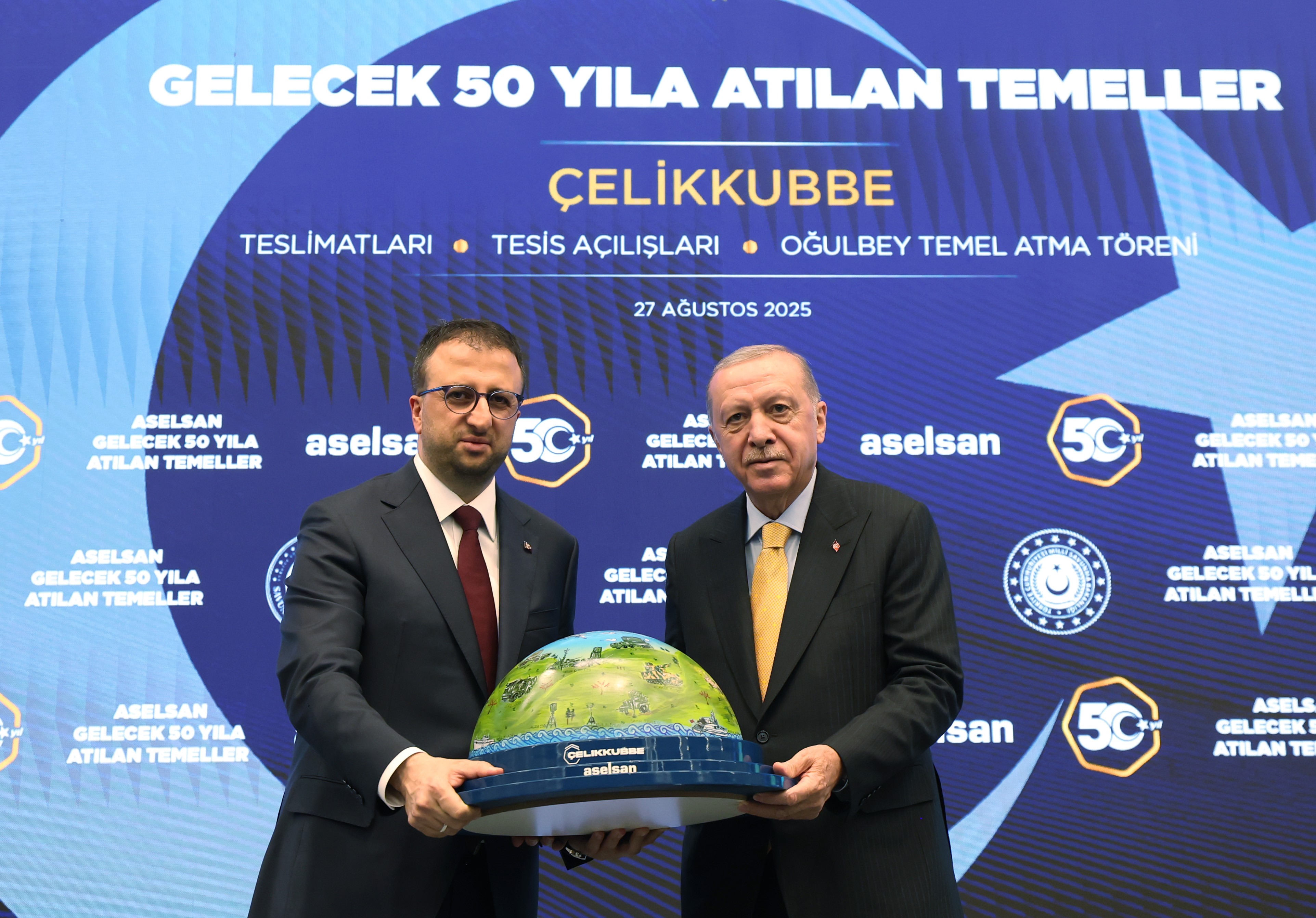 Erdoğan: 'Sistemler sistemi Çelik Kubbe ile hava savunmasında artık farklı bir klasmana çıkacağız'