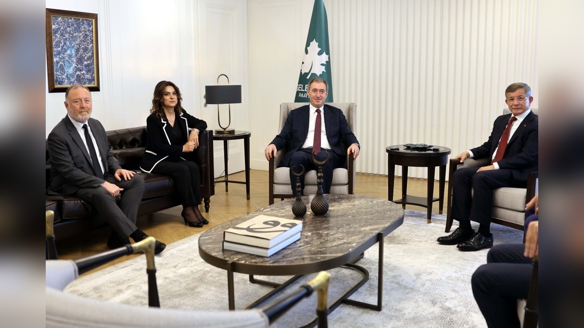 Bakırhan'dan Davutoğlu'na ziyaret: İmralı görüşmeleri ve PKK ele alındı