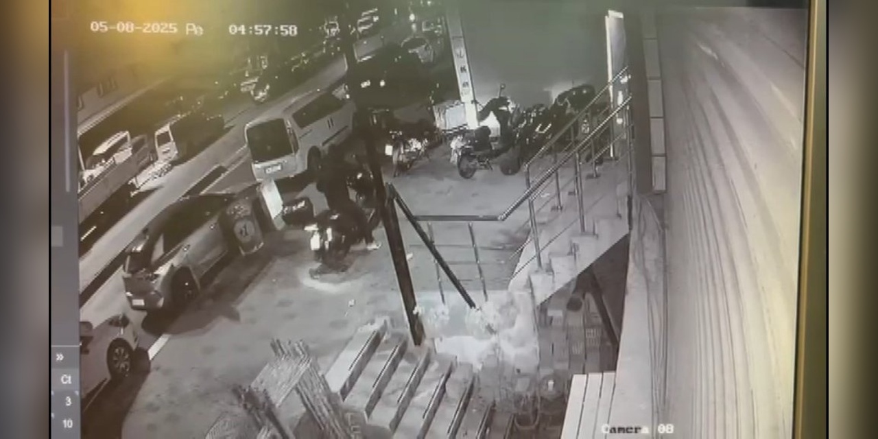 Şişli'de Motosiklet Hırsızlığı Güvenlik Kamerasına Yansıdı: Şüpheli Yakalandı