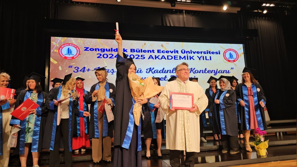 Zonguldak Bülent Ecevit Üniversitesi'nde 34 Yaş Üstü Kadınlar İçin Ek Kontenjan Mezuniyeti