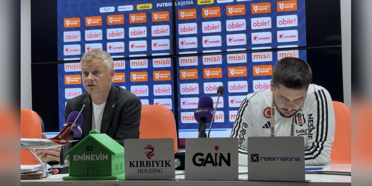 Alanyaspor-Beşiktaş maçı 1-1 berabere bitti: Solskjaer ve Pereira'dan maç değerlendirmesi
