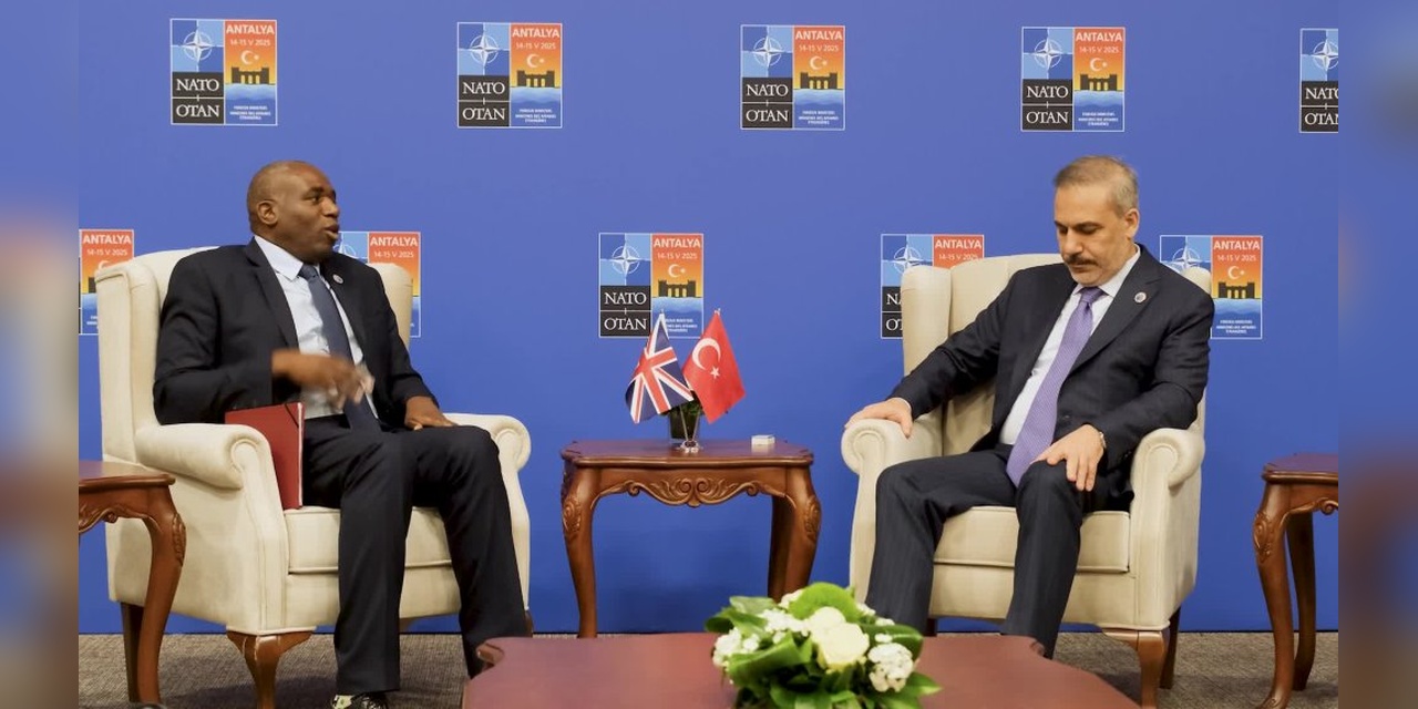 Fidan ve Lammy, Antalya'da Görüştü