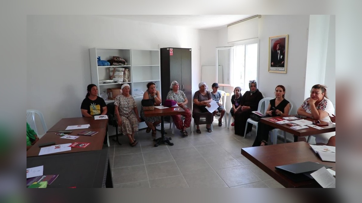 Bodrum'da kadınlara yönelik destek programı başladı