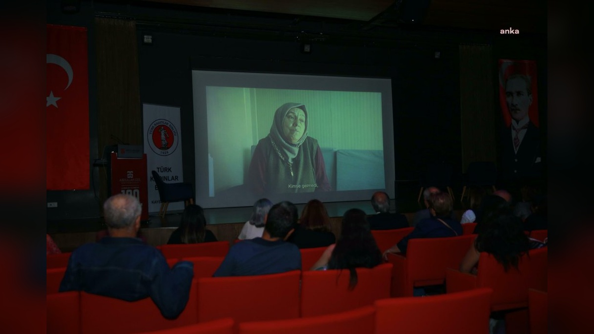Adıyaman'dan 'Karanlıktan Sonra' belgeseli Kayseri'de gösterildi