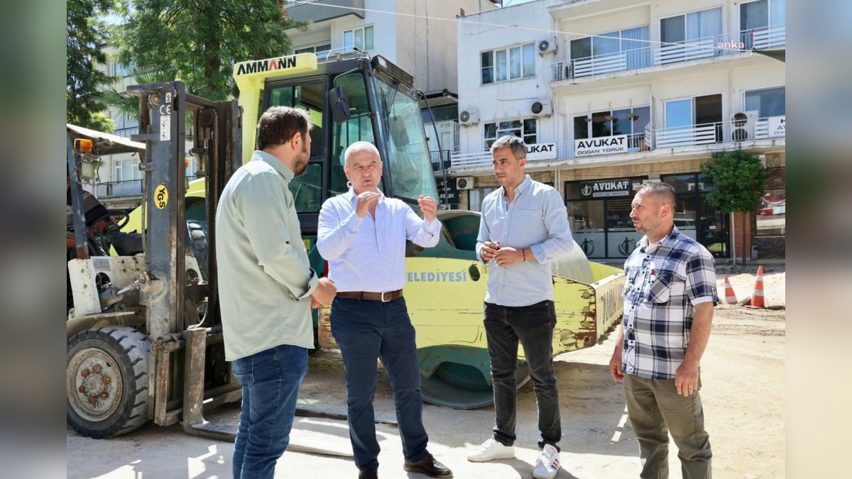 Çine Belediye Başkanı Kıvrak: Hamitabat Mahallesi yol çalışmaları devam ediyor