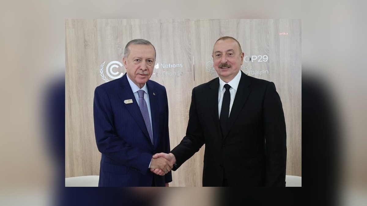 Cumhurbaşkanı Erdoğan, İlham Aliyev ile görüştü: Bölgesel konular ele alındı