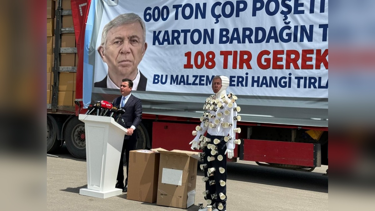 Gökçek'ten Yavaş'a karton bardak ihalesi suçlaması