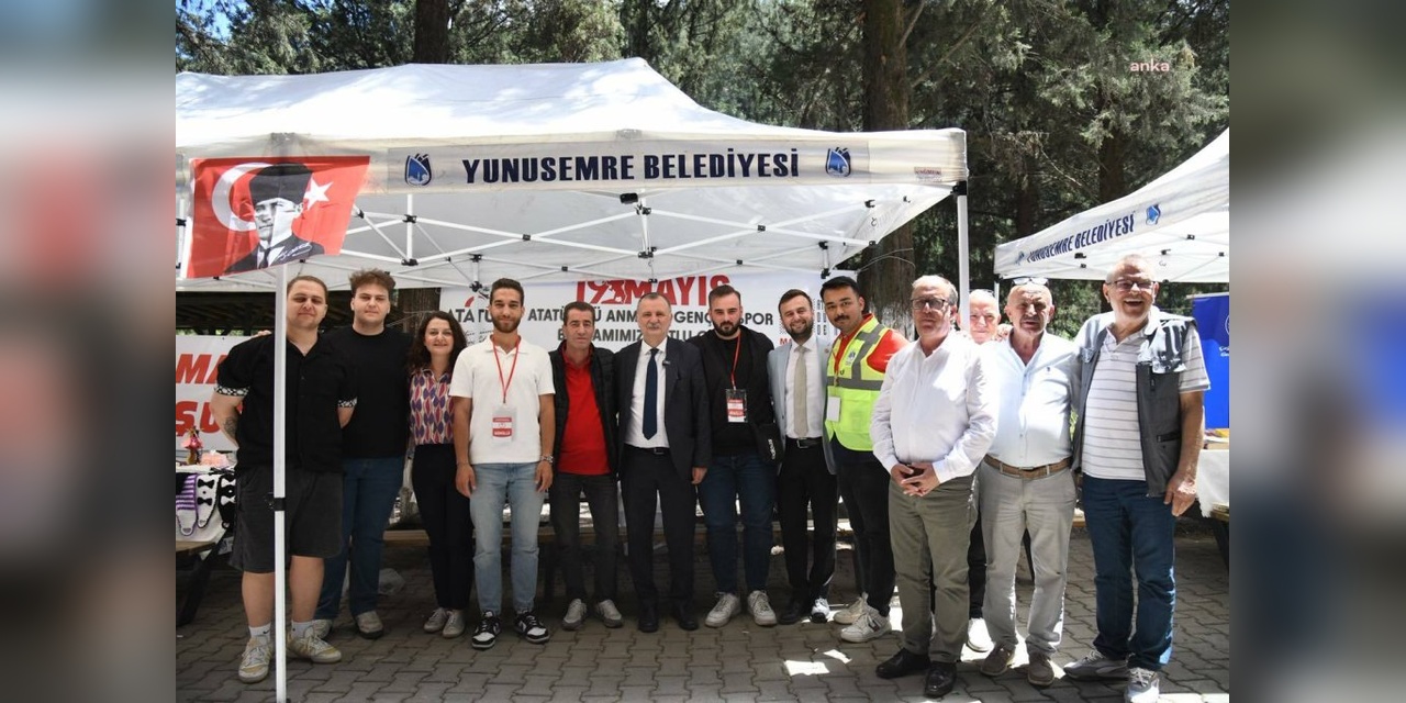 Yunusemre'de 19 Mayıs Gençlik Şenliği: 'Umut sizsiniz!'