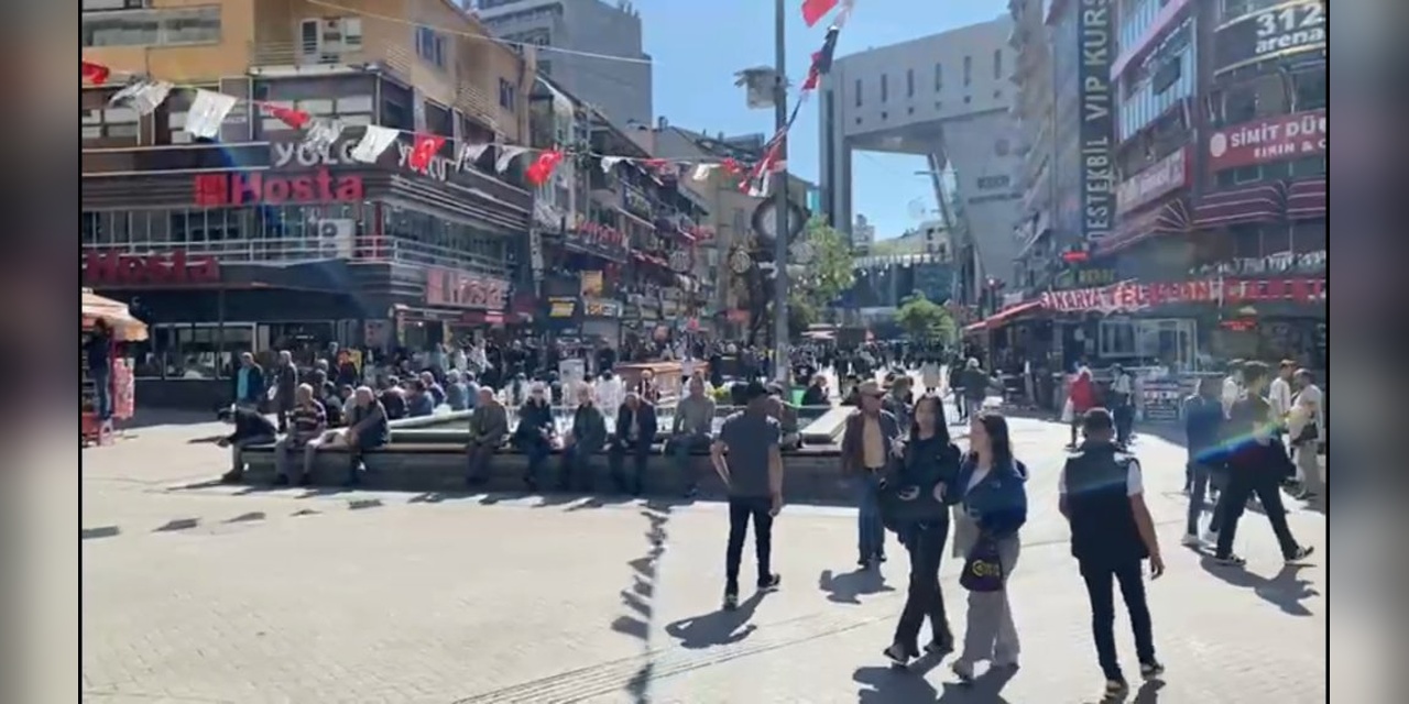 Ankara'da Konya Depremi Paniğe Neden Oldu
