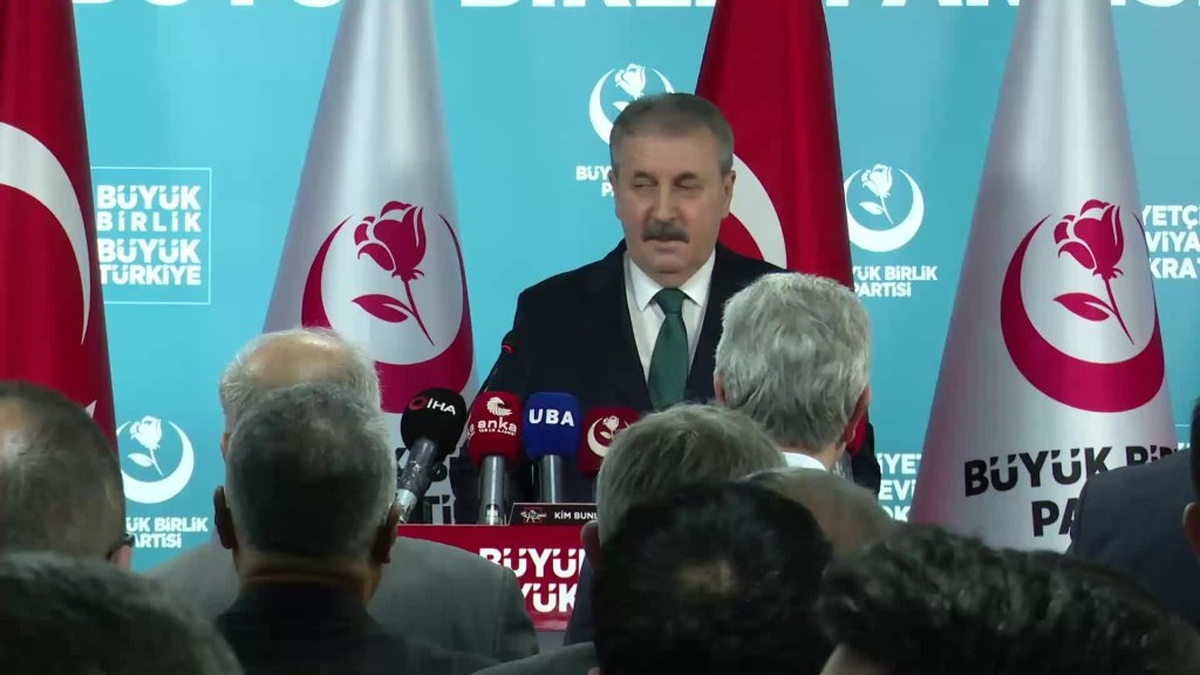 Destici: PKK'nın fesih açıklaması stratejik bir manevra