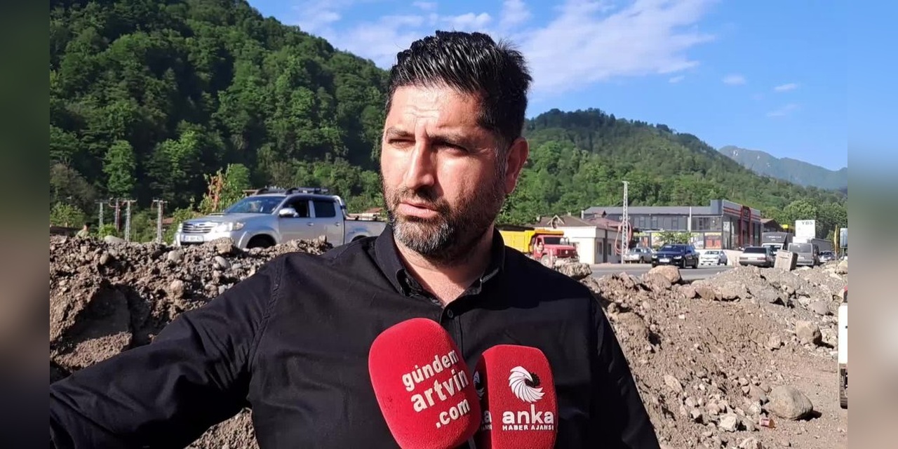 Hopa Sanayi Sitesi Esnafı, Yarım Kalan Yol Çalışmasından Şikayetçi