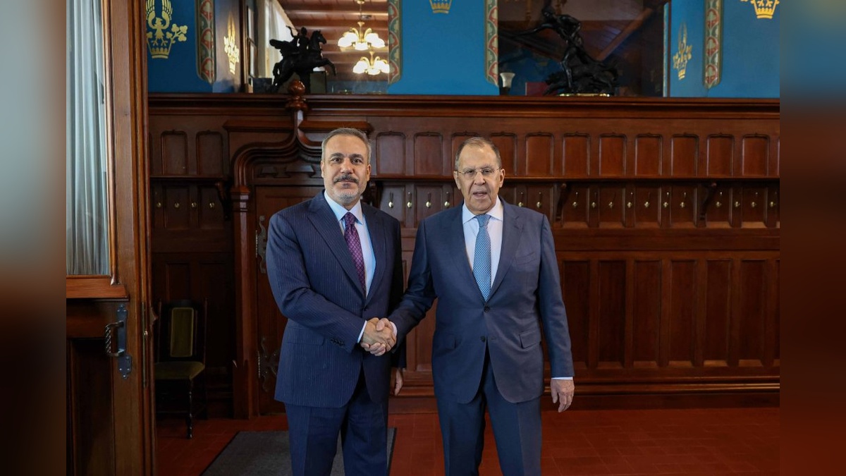 Fidan, Moskova'da Lavrov ile görüştü