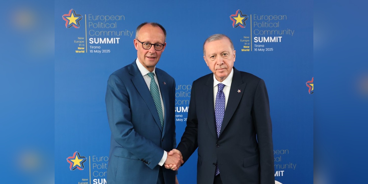 Erdoğan, Almanya Başbakanı Merz ile Görüştü
