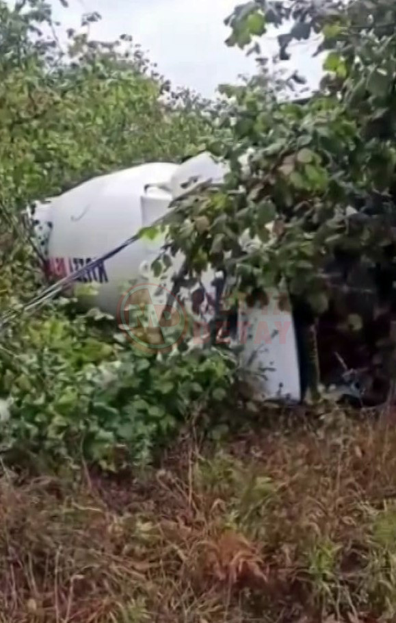 Beton Mikseri Devrildi3