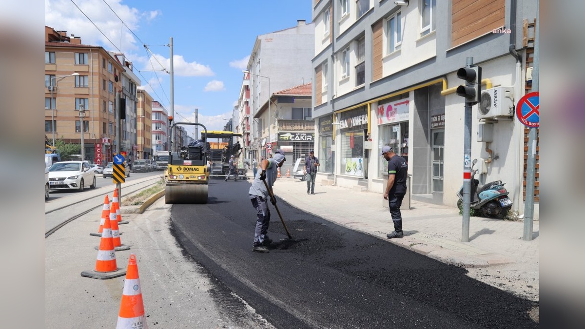 Eskişehir'de yol bakım çalışmaları başladı