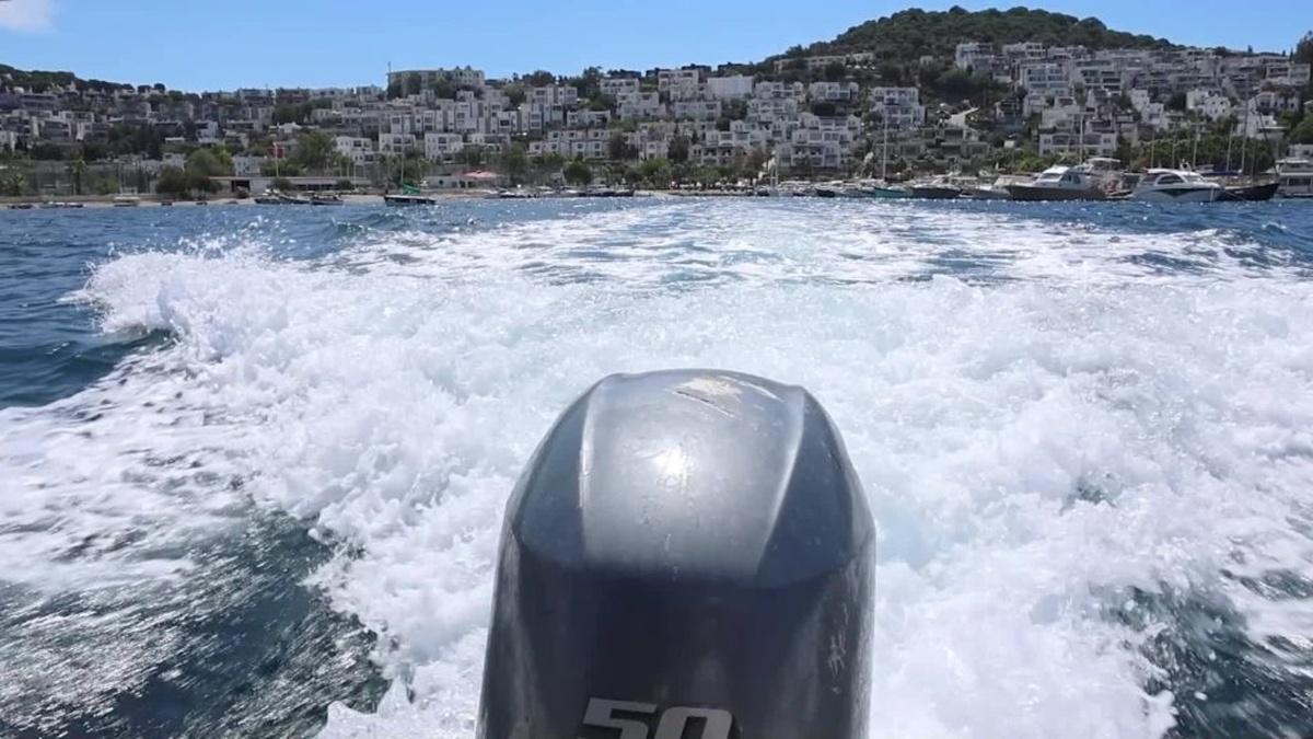 Bodrum'da deniz temizliği: 223 kilogram atık çıkarıldı