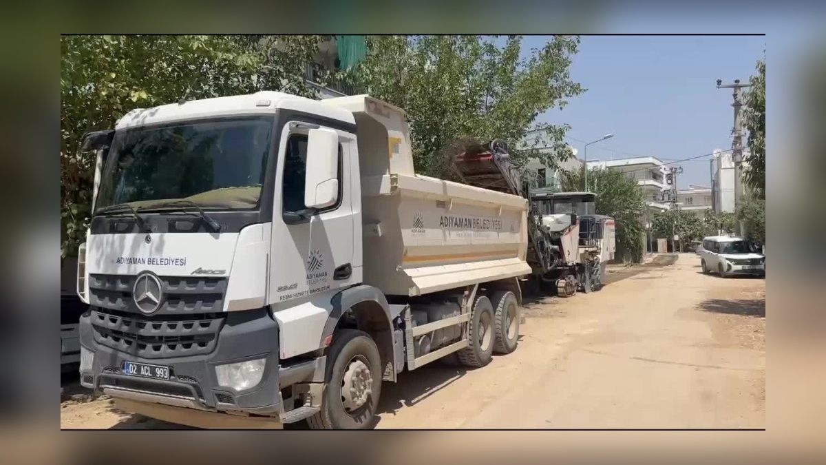 Adıyaman'da 28 bin metre yol asfaltlanacak