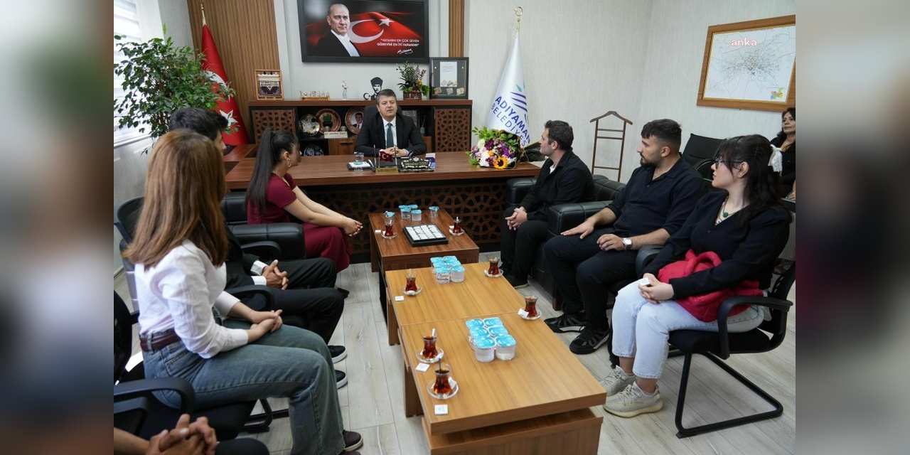Adıyaman Belediye Başkanı Tutdere, Gençlik Meclisi'ni kabul etti