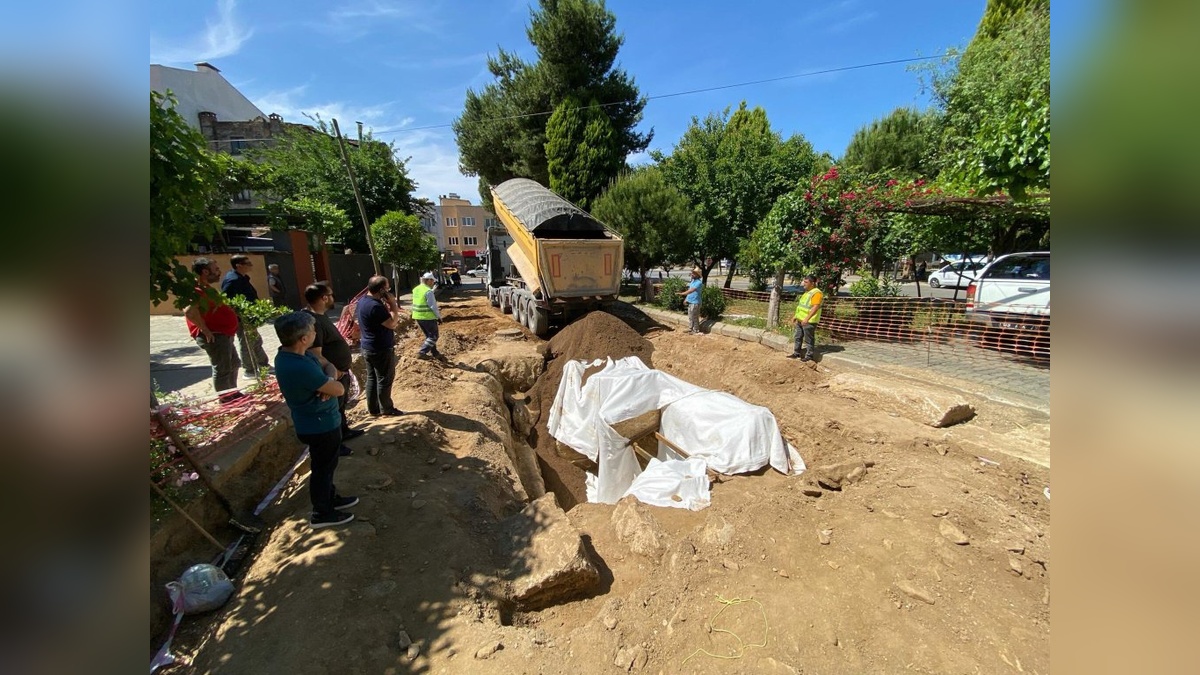 Aydın'da Roma Dönemi Oda Mezarı Keşfedildi, Çalışmalar Tamamlandı