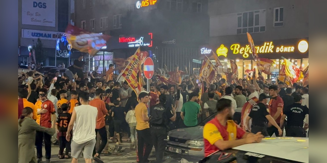 Galatasaray, 25'inci Şampiyonluğunu Şanlıurfa'da Coşkuyla Kutladı