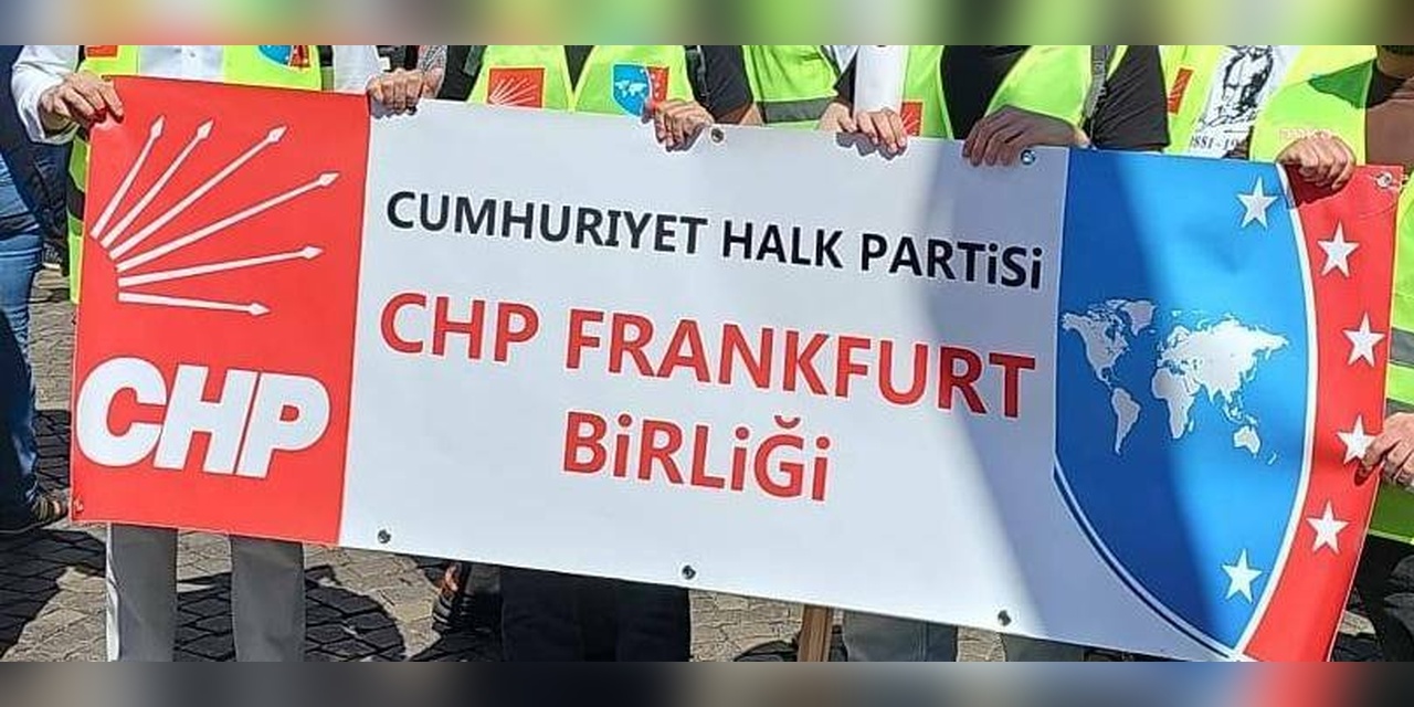 CHP Frankfurt Birliği'nden Miroğlu'nun Lozan Açıklamasına Tepki