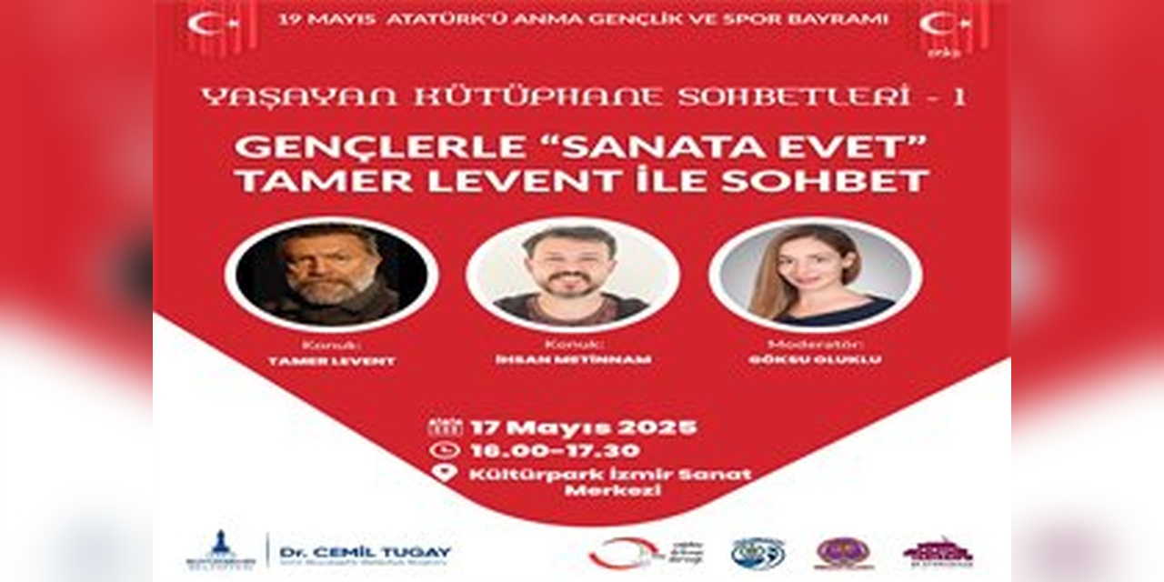 İzmir'de Gençler, 19 Mayıs'ta Kitap ve Sanatla Buluşuyor