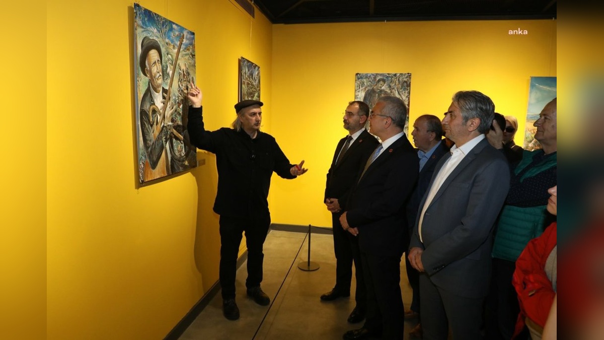 Eyüpsultan'da Haydar Özay sergisi: 30 yıllık sanat yolculuğu