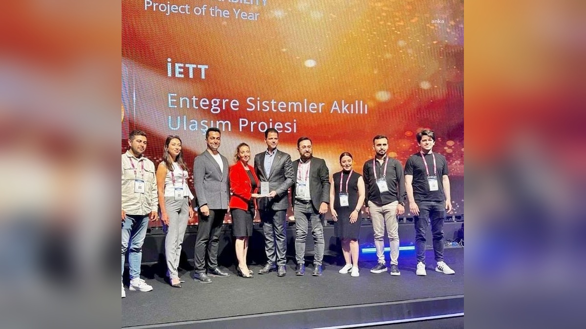 İETT, IDC CIO Excellence Awards'ta üçüncülük ödülü kazandı