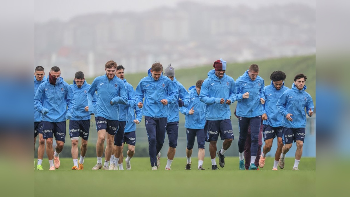 Trabzonspor, Galatasaray maçı hazırlıklarını sürdürüyor