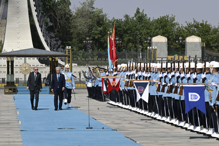 Cumhurbaşkanı Erdoğan, Kazakistan Cumhurbaşkanı'nı ağırlıyor