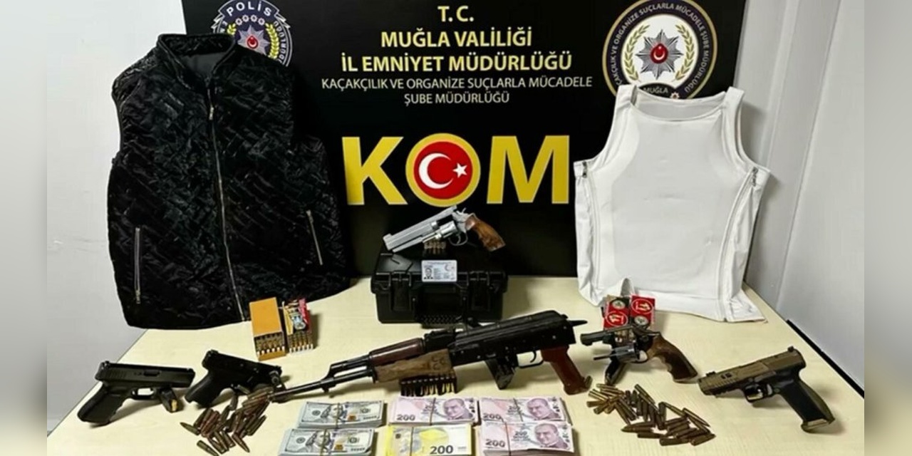 Muğla'da firari hükümlü ve 2 şüpheli villalarda yakalandı