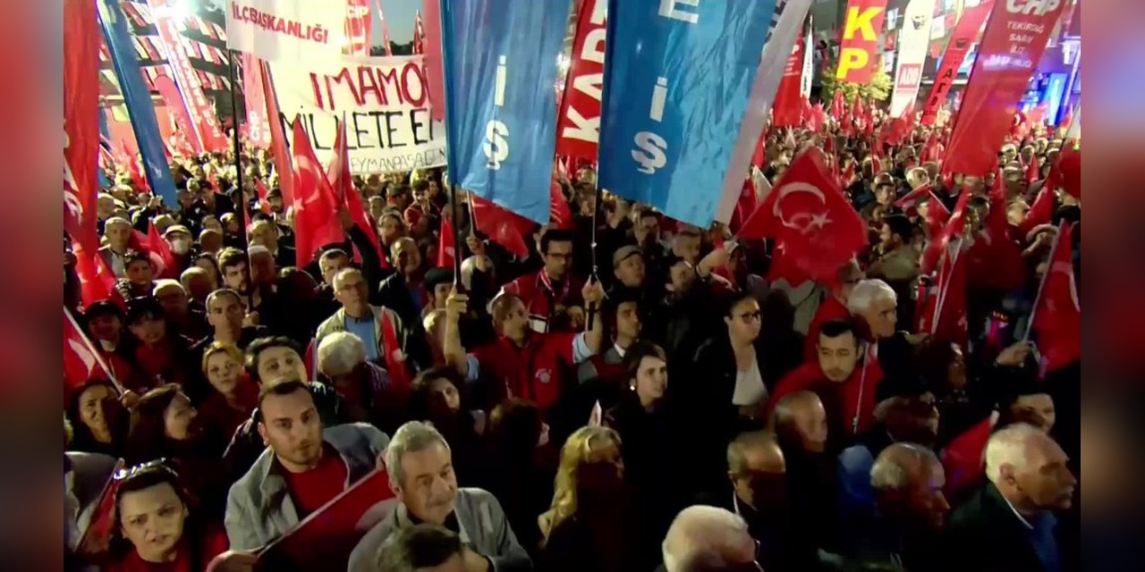 Can Atalay'dan CHP mitingine mesaj: Barış ancak demokratik siyasetin alanı genişlerse kalıcı olabilir
