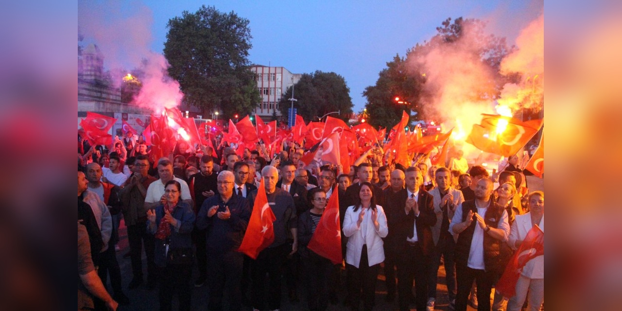 Edirne ve Tekirdağ'da 19 Mayıs yürüyüşü