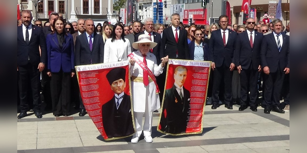 Edirne'de 19 Mayıs töreni: CHP'nin yok sayılması tepki çekti