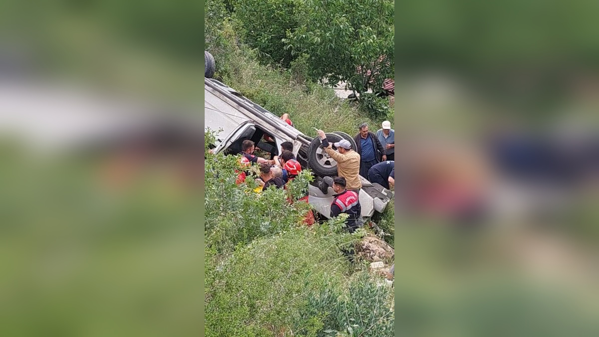 Muğla'da kamyonet kazası: 5 yaralı