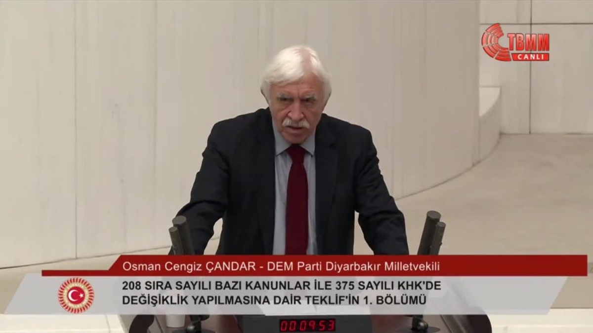 Çandar: Terörsüz Türkiye Süreci, Devlet Bahçeli'nin Katkısıyla Gerçekleşti