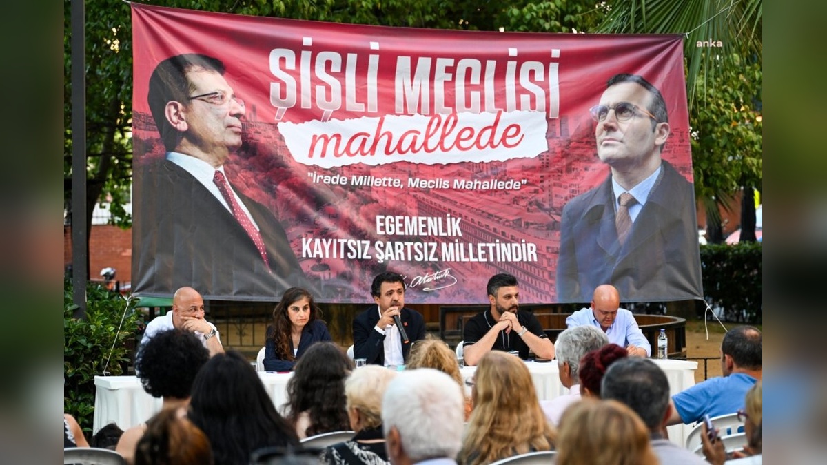Şişli Belediye Başkanı Şahan'dan mahalle buluşmasına mesaj: 'Kalbim hâlâ aranızda'
