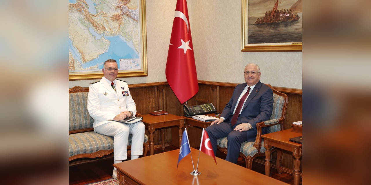 Yaşar Güler, Oramiral Pierre Vandier'i kabul etti