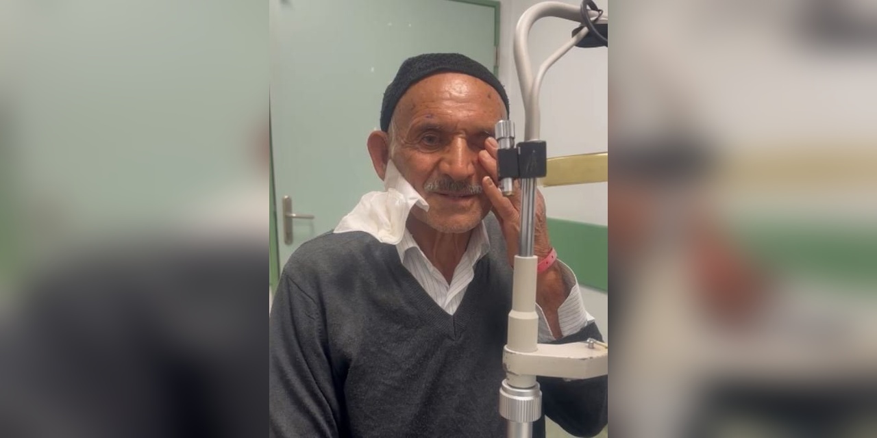 Samsun'da 83 Yaşındaki Nasip Dilmeç'e Kornea Nakli: 'Gözümü Sen Açtın'